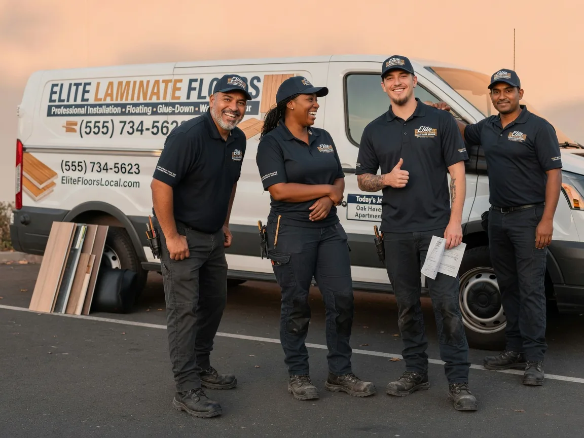 Laminate flooring installation company in Kesley, IA